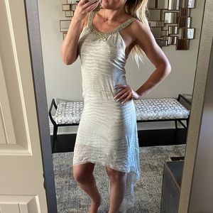 BCBGmaxazria Low high- open back Dress 🤍🤍🤍